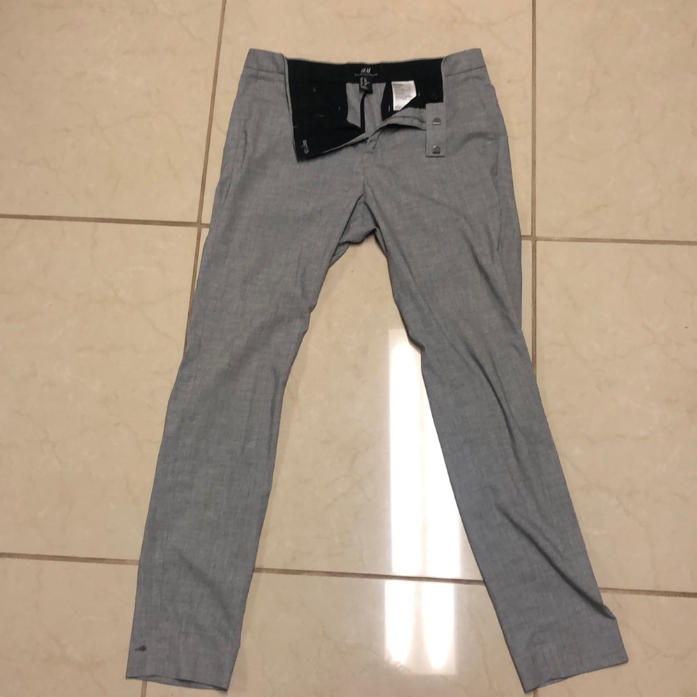 GREY H&M Skinny Fit/ Coupe Moulante Pants